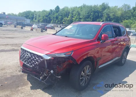 2020 Hyundai Santa Fe Sel z USA, uszkodzony, nr VIN 5NMS3CAD4LH147901